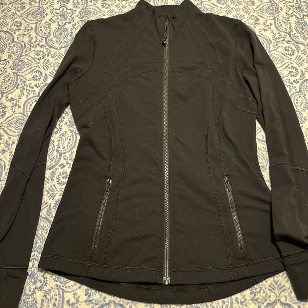 Lululemon Athletica Black Utility Jacket Sleek Modern Design
